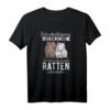 Ratte Entschuldigung Ich Bin Zu Spät T-Shirt – Lustiges Geschenk für Rattenhalter und Nagetierliebhaber