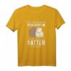 Ratte Entschuldigung Ich Bin Zu Spät T-Shirt – Lustiges Geschenk für Rattenhalter und Nagetierliebhaber