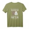 Ratte Entschuldigung Ich Bin Zu Spät T-Shirt – Lustiges Geschenk für Rattenhalter und Nagetierliebhaber