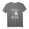 Ratte Entschuldigung Ich Bin Zu Spät T-Shirt – Lustiges Geschenk für Rattenhalter und Nagetierliebhaber