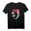HapFrog The Little Mermaid Ariel und Flounder T-Shirt – Offizielles Disney Merchandise für Fans und Geburtstagsfeiern