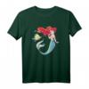HapFrog The Little Mermaid Ariel und Flounder T-Shirt – Offizielles Disney Merchandise für Fans und Geburtstagsfeiern