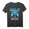 Level 9 Jahre Geburtstagsshirt für junge Gamer - Geschenk für Kinder, Gaming Controller Motiv, perfekt für die nächste Geburtstagsparty & LAN-Party