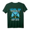 Level 9 Jahre Geburtstagsshirt für junge Gamer - Geschenk für Kinder, Gaming Controller Motiv, perfekt für die nächste Geburtstagsparty & LAN-Party