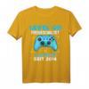 Level 9 Jahre Geburtstagsshirt für junge Gamer - Geschenk für Kinder, Gaming Controller Motiv, perfekt für die nächste Geburtstagsparty & LAN-Party
