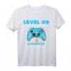 Level 9 Jahre Geburtstagsshirt für junge Gamer - Geschenk für Kinder, Gaming Controller Motiv, perfekt für die nächste Geburtstagsparty & LAN-Party