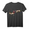 Michelangelo - Erschaffung von Adam Vintage Kunst T-Shirt - Perfekt für Kunstliebhaber, Fans der Renaissance & als Geschenkidee