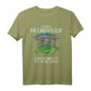Flat Earth Society T-Shirt mit Turtle und Elefanten – Lustiges Geschenk für Wissenschaftler, Space-Fans, Lehrer und Gläubige an die flache Erde