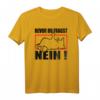 Faule Katze - bevor du fragst NEIN Statement T-Shirt für Misanthropen, Humor und Kontaktmuffel – Perfektes Geschenk zu Weihnachten & Geburtstag