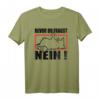 Faule Katze - bevor du fragst NEIN Statement T-Shirt für Misanthropen, Humor und Kontaktmuffel – Perfektes Geschenk zu Weihnachten & Geburtstag