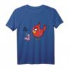 ÄÄH Miau?! Lustiges Vogel und Wurm Fun Witz Spruch T-Shirt – Humorvolles Cartoon Style Shirt für Frauen, Männer und Kinder