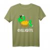 Chillkröte lustiges Schildkröte T-Shirt für Männer, Frauen und Kinder – Originelles Tierdesign mit Humor, perfekt als Geschenk zu Geburtstag und Weihnachten