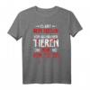 Kein Fleisch von glücklichen Tieren Vegan Tierschutz Spruch T-Shirt – Für Tierschützer, Veganer & Vegetarier als Geschenk zu Geburtstag & Weihnachten