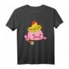 Lustiges Blobfisch Kostüm T-Shirt mit Mexikanischem Sombrero & Maracas – Perfekt für Fiesta, Mexiko-Reise & Meeresliebhaber