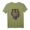 Hemd mit Aufdruck eines bengalischen Tigers – Bedrohte Wildtiere, Tierliebhaber & Naturschutz Shirt