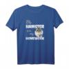 My Hamster Ate My Homework Meme Motiv Schüler T-Shirt – Lustiges Geschenk für Hamsterfans, Schüler und Tierliebhaber zum Welthamstertag & Einschulung