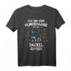 Dackel Glitzer Hundehalter T-Shirt - Lustige Geschenkidee für Hundeliebhaber, Dackel Fans & Hundebesitzer zum Geburtstag & Weihnachten
