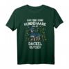 Dackel Glitzer Hundehalter T-Shirt - Lustige Geschenkidee für Hundeliebhaber, Dackel Fans & Hundebesitzer zum Geburtstag & Weihnachten