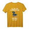 Dackel Glitzer Hundehalter T-Shirt - Lustige Geschenkidee für Hundeliebhaber, Dackel Fans & Hundebesitzer zum Geburtstag & Weihnachten