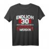 Lustiges 30. Geburtstag T-Shirt 1991 Erwachsen Spruch Retro Outfit für Männer & Frauen - Perfekt für den 30. Geburtstag