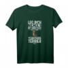 Lustiges Yorkshire Terrier Hund T-Shirt für Frauen – Mit Spruch 'Leg dich niemals mit einer Frau an die einen Yorkshire Terrier hält' für Hundeliebhaberinnen und Gassi-Gängerinnen