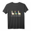 It's Ok To Be A Little Different T-Shirt mit Lama Motiv - Autismus Stolz, Bewusstsein & Unterstützung für Autisten, Lehrer & Erzieher