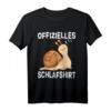 Offizielles Schnecken Schlafshirt – Lustiges Schlafanzug T-Shirt für Männer, Frauen & Kinder als Geschenk zu Geburtstag, Weihnachten, Mutter- & Vatertag
