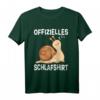Offizielles Schnecken Schlafshirt – Lustiges Schlafanzug T-Shirt für Männer, Frauen & Kinder als Geschenk zu Geburtstag, Weihnachten, Mutter- & Vatertag