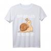 Offizielles Schnecken Schlafshirt – Lustiges Schlafanzug T-Shirt für Männer, Frauen & Kinder als Geschenk zu Geburtstag, Weihnachten, Mutter- & Vatertag