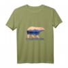 Damen Kalifornien Bär Grizzly Souvenir T-Shirt mit V-Ausschnitt – Perfektes Geschenk für Kalifornien-Liebhaber