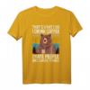 That's What I Do I Drink Coffee I Hate People Vintage Bär T-Shirt – Lustiges Geschenk für Kaffeeliebhaber, Tierfans & HapFrog