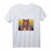 That's What I Do I Drink Coffee I Hate People Vintage Bär T-Shirt – Lustiges Geschenk für Kaffeeliebhaber, Tierfans & HapFrog