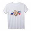 Russland & Russia T-Shirt mit russischem Bär und Flagge - Lustiges Fan-Design für Russland-Liebhaber