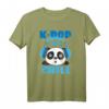 K-Pop und Chill Panda Tierliebhaber Bär T-Shirt – Süßes Kawaii Panda Shirt als Weihnachts- oder Geburtstagsgeschenk für Tierfans