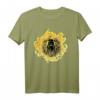 Grizzlybär Motiv T-Shirt mit Krallen und Zähnen – Klassisch geschnitten, langlebig, perfekt für Tier- und Naturfreunde