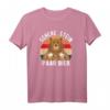 Schere Stein Paar Bier T-Shirt - Lustiges Vintage Bier Motiv mit Bär, perfekt für Bierliebhaber & Partygänger