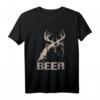 Bier Hirsch Bär Essential Hunter T-Shirt – Lustiges Geschenk für Jäger, Tierliebhaber & Outdoor-Fans zu Geburtstagen, Weihnachten & Vatertag