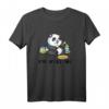 Gym Panda Muskeltrainer Bulking Gebäude Bär Work Out T-Shirt – Motivationsshirt für Bodybuilder & Fitness-Enthusiasten