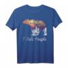 I Hate People I Eat People Camping T-Shirt - Lustiges Geschenk für Wanderer und Naturliebhaber mit Bärenmotiv