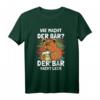 Wie macht der Bär? Nachbar Bier Nachbarn T-Shirt – Lustiges Outfit für Einweihungsfeier, Umzug und Nachbarschafts-Party