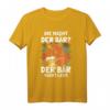 Wie macht der Bär? Nachbar Bier Nachbarn T-Shirt – Lustiges Outfit für Einweihungsfeier, Umzug und Nachbarschafts-Party