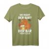 Wie macht der Bär? Nachbar Bier Nachbarn T-Shirt – Lustiges Outfit für Einweihungsfeier, Umzug und Nachbarschafts-Party