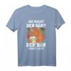 Wie macht der Bär? Nachbar Bier Nachbarn T-Shirt – Lustiges Outfit für Einweihungsfeier, Umzug und Nachbarschafts-Party