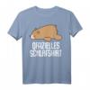Lustiges Bären Schlafshirt & Pyjama - Originelles Geschenk für Langschläfer, Morgenmuffel & Bärenfans für Damen und Herren