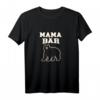 Damen Mama Bär Lustiges Weihnachten Familie Geschenke Mutter Frauen T-Shirt – Perfekt für festliche Anlässe, Familienfotos & als lustiges Geschenk