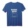 Damen Mama Bär Lustiges Weihnachten Familie Geschenke Mutter Frauen T-Shirt – Perfekt für festliche Anlässe, Familienfotos & als lustiges Geschenk