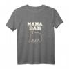 Damen Mama Bär Lustiges Weihnachten Familie Geschenke Mutter Frauen T-Shirt – Perfekt für festliche Anlässe, Familienfotos & als lustiges Geschenk