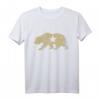 California Golden State Bär Shirt – Kalifornien Flagge, USA Reise Souvenir & Geschenk für Fans & Urlauber