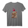 Lustiges Teddybär T-Shirt mit Herzmotiv – Süßes Bärenmotiv für Bärenliebhaber, Bärenmama & Bärenpapa