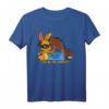 Hase und Bär Lustiges T-Shirt - Honigbank Überfall mit Spruch, Perfekt als Geschenk für Tier- und Humorliebhaber
